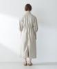 AVIREX STORM FLAP LONG SHIRT DRESS WOMEN'S F 040 beige 783-4220603