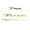 37 Pcs Pbt Dsa 1u Keycaps Compatible With Cherry Mx Custom Keycap Set,white hwyC