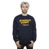 Netflix Mens Stranger Things Comic Heads Sweatshirt