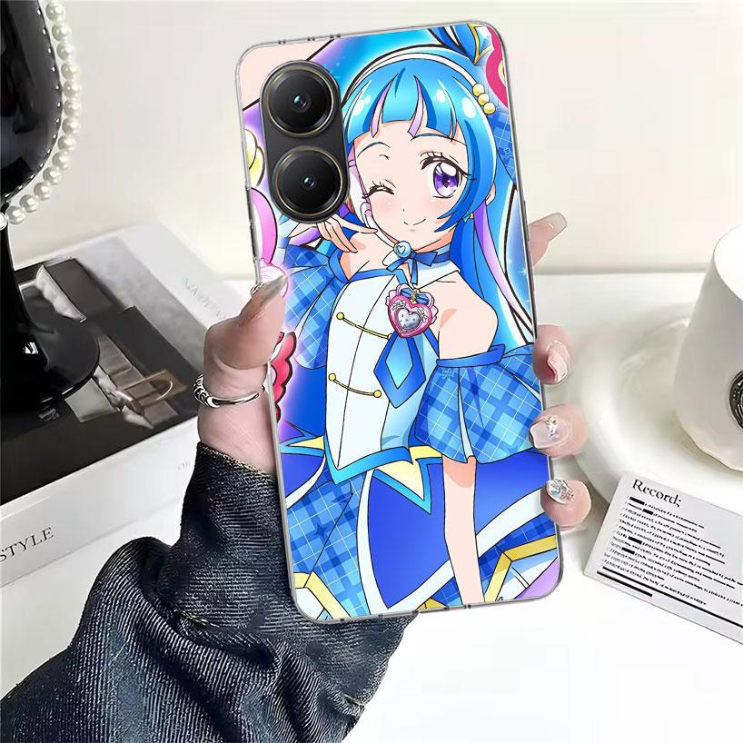 Мягкий чехол для телефона Pretty Cure для Xiaomi Redmi 15C 15 13C 13 Poco X5 X6 X7 F7 Ultra M7 12C 12 10 10C 9C 9A 9T 9 Fundas Poco