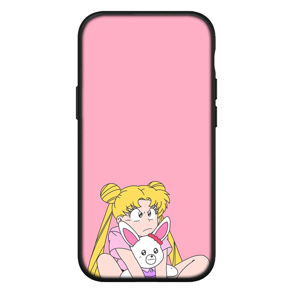 Чехол для iPhone 16 15 Xiaomi Redmi Note 14 13 12 11 Pro Max X 8 9 16e Samsung Galaxy S25 S24 S23 Moto G85 OPPO Huawei Lovely Sailor Moon Phone Case
