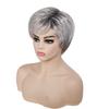 Женский синтетический короткий парик-ободок