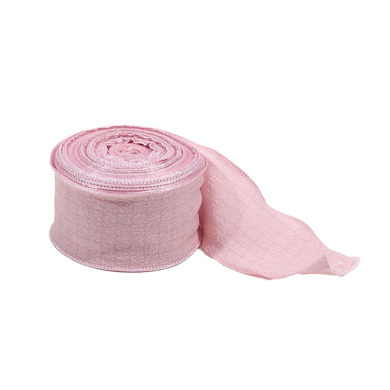 DIY Cake Bouquet Flower Fish Tail Yarn Packaging Ribbon Ruffle Lace Folding Ribbon Linen Wave Lace Ribbon