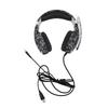 3.5mm Gaming Headset with Noise Isolating Microphone, Over Ear Game Headset with LED Lighting, Volume Control, Mute Key