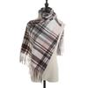 Scarf Women's Simple Imitation Cashmere Scarf Women's Autumn and Winter New Knitted Warm Shawl
