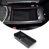 Car Armrest Storage Box Central Control Hidden Storage Box Car Organizers For Mercedes Benz C G Class W205 W204 W463 2015-2021