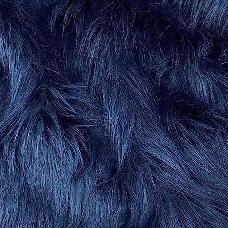 Мягкий длинный мех ткань красочный квадратный плюшевый искусственный пэчворк DIY ручной работы Рождественская кукла борода волосы подушка швейный материал Аксессуар