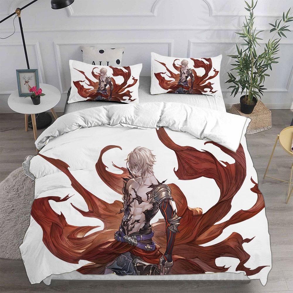 Постельное белье Granblue Fantasy Комплекты Одеяло Покрывало Пододеяльник Наволочка 2-3 Предмета Комплекты Детский Взрослый Размер