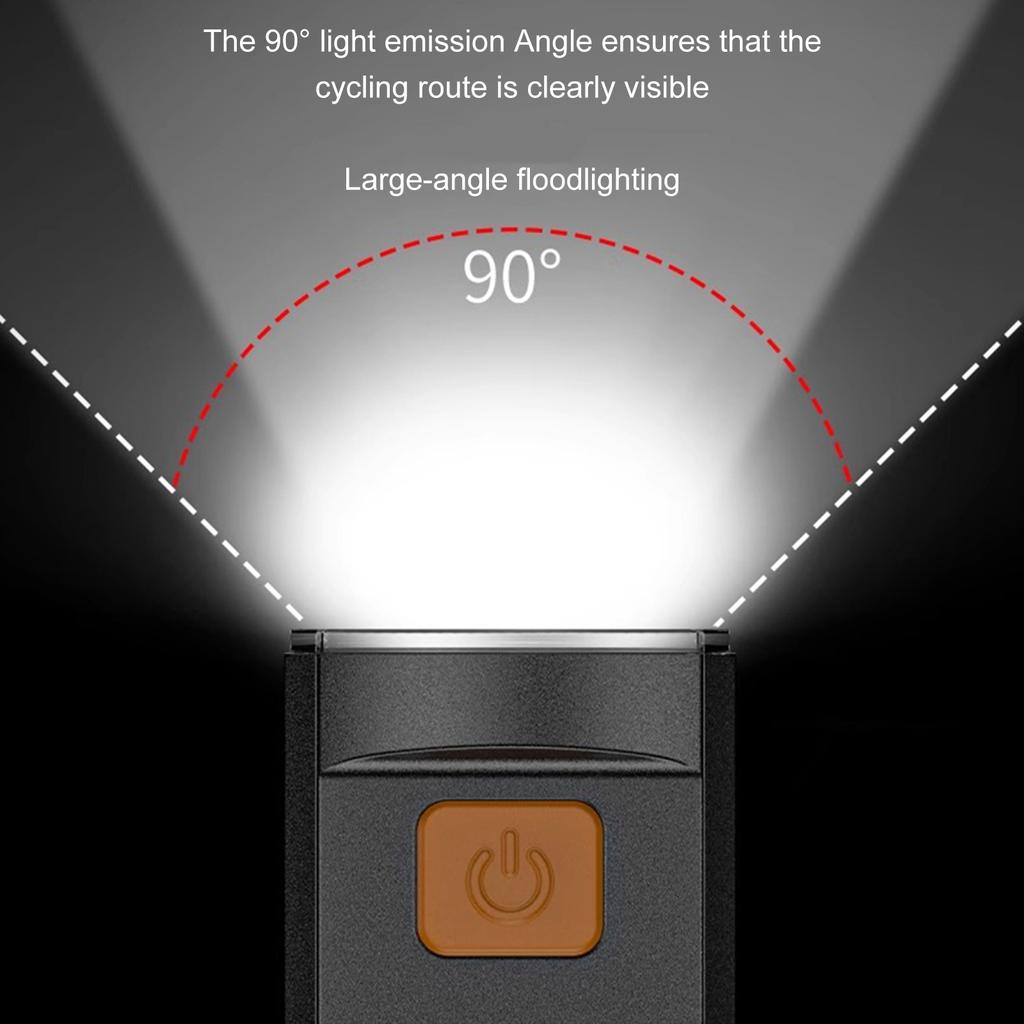 Bright LED Rechargeable Bike Light 4 Light Modes Waterproofs Road Bicycles Light Front Headlight Easy To Install