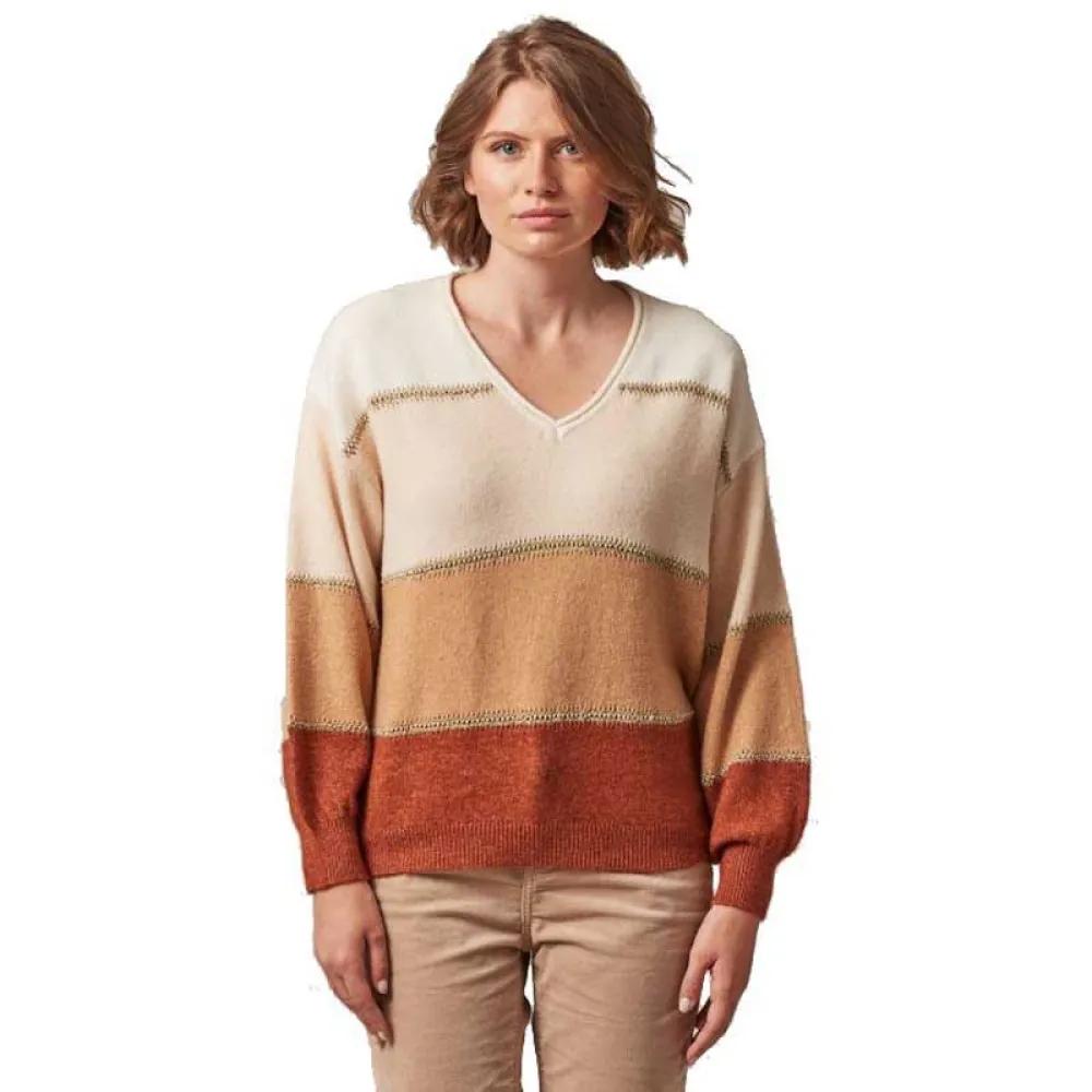 Deeluxe V-neck Sweater Lodina