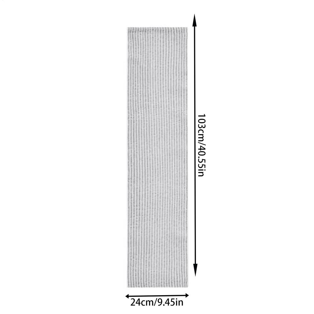 Washcloth Shower Towel 9.4 X 40.5 Inch Back Scrubber Washer Reusable Beauty Washcloth Shower Towel For Scrubbing And Washing