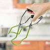Jar Tongs, Jar Lifters, Anti-Scald Clip, Jar Clip, Glass Lifting Tongs Stainless Steel Jar Lifter with Handle for Secure Grip for Mason Jars (Green) -