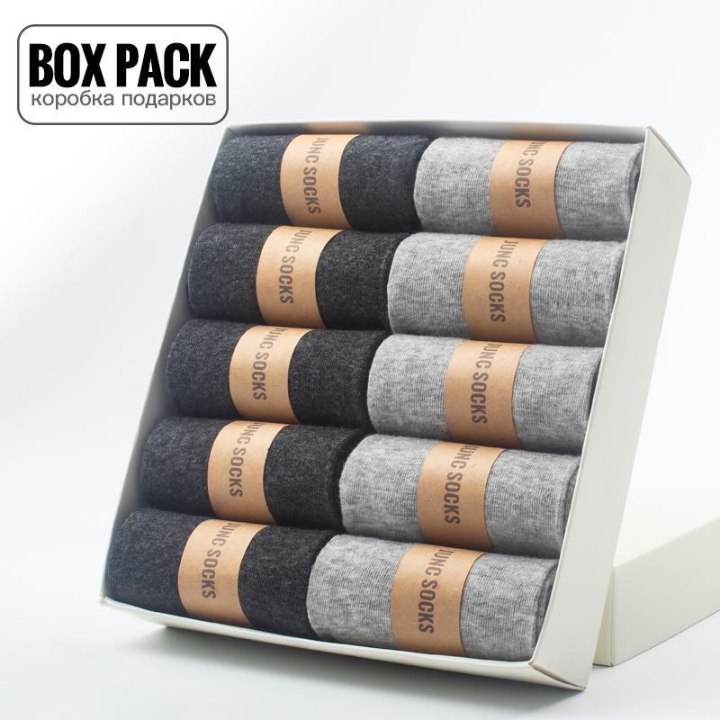 Мужские хлопчатобумажные носки. 10 пар