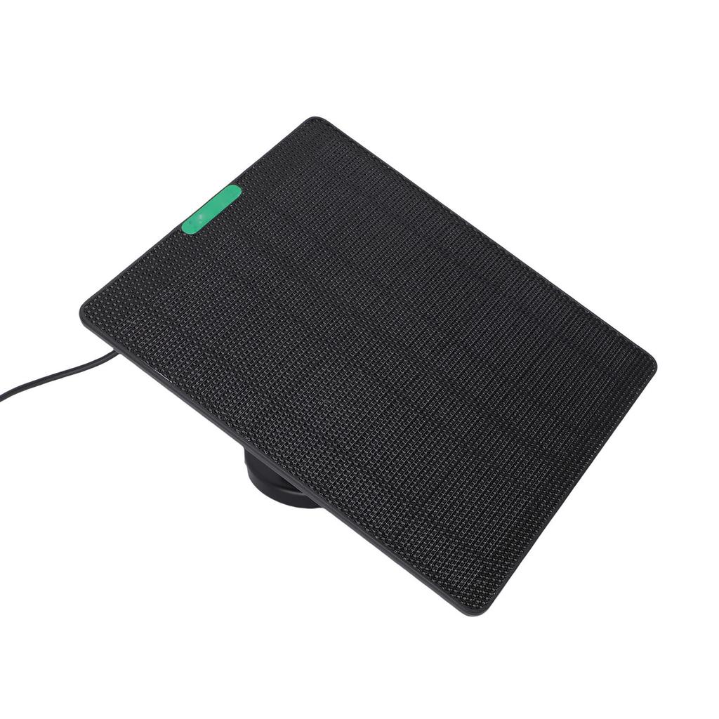10W ETFE Solar Panel Fit for Ring Security Camera DC5521 Interface Universal Solar Charger Black