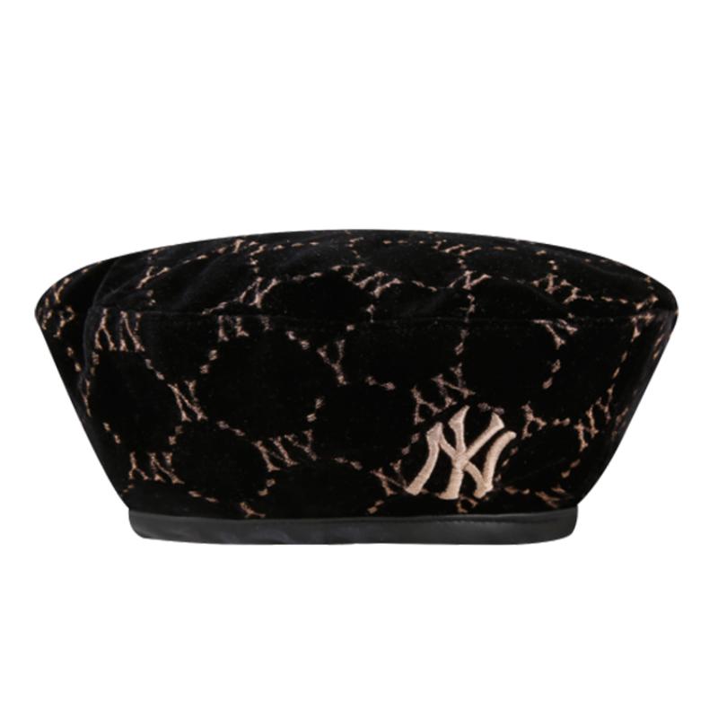 MLB Бархатный берет с монограммой Шляпа New York Yankees Модная 32CPVG011-50L