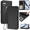For Samsung Galaxy A07 Leather Case Wallet Stand Phone Cover with Wrist Strap