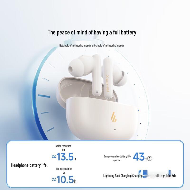 EDIFIER X5 Evo True Wireless Active Noise Cancelling Earbuds