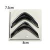 GESW6 Citroen 3D Car Logo Sticker 8cm/13.5cm Rear Trunk Badge for C3 C4 C5 C6 Elysee C4L Picasso Aircross Auto Emblem Accessories