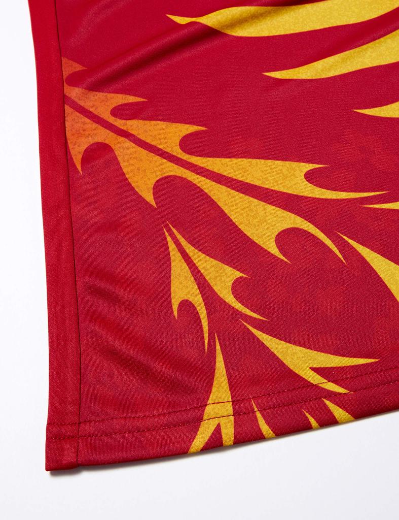 YONEX Kurenai Short Sleeve Game Japan J120 To Japanese Size Kids' (821) Shirt, (equivalent 120)