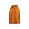 X Stella McCartney Collaboration Sportswear Push-On Top Solid Logo Hooded Jacket Women Jacket Brown Yellow IB6851
