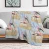 Bourkes Parrot Throw Blanket Mens Soft Warm Throw Blanket for Couch