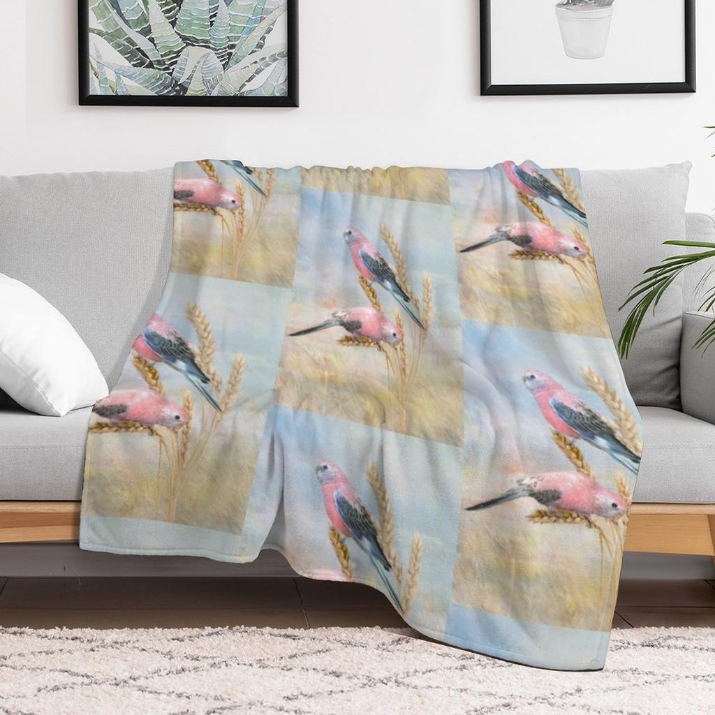 Bourkes Parrot Throw Blanket Mens Soft Warm Throw Blanket for Couch