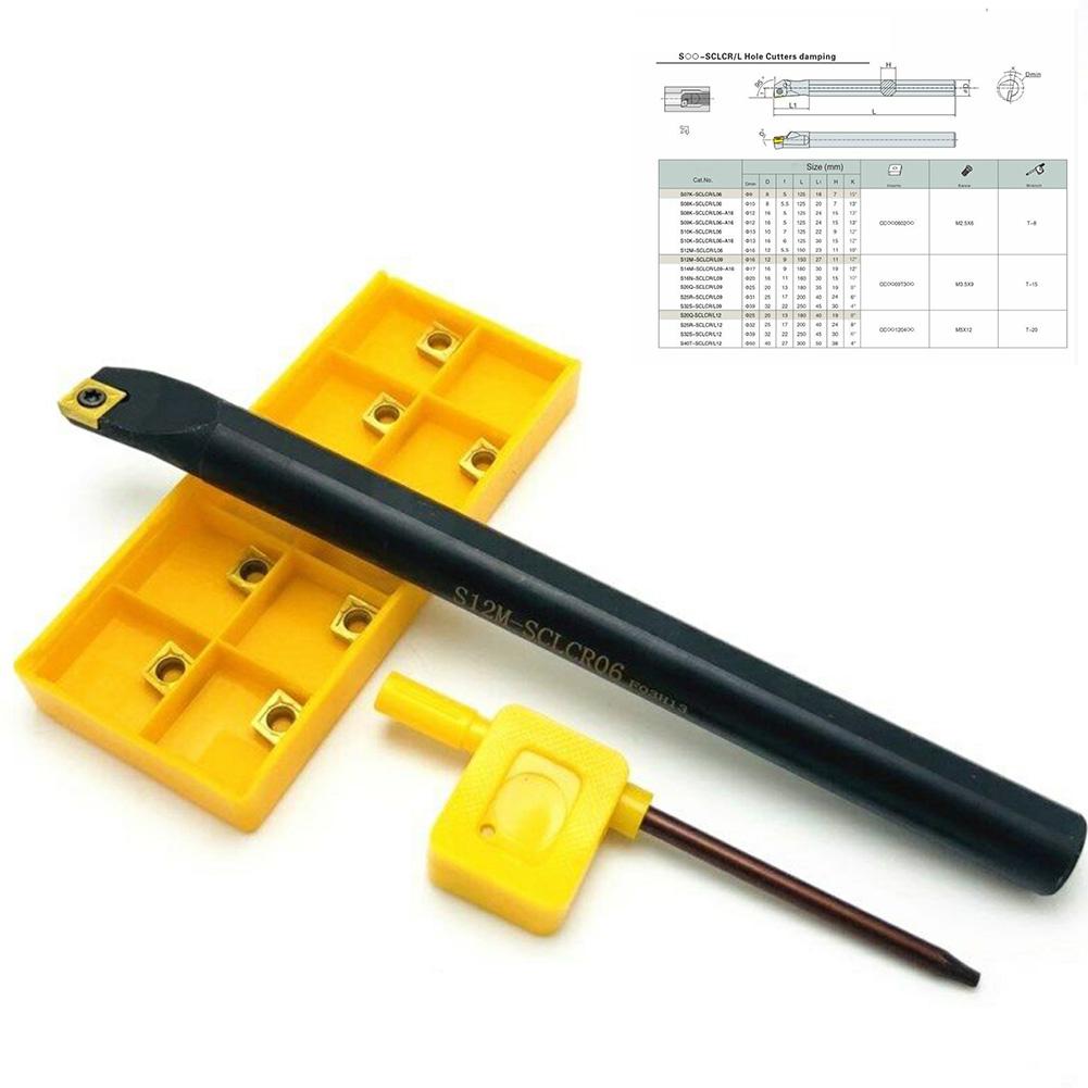 Твердосплавный инструментальный брусок для точения отверстий CCMT0602 Фреза, золото