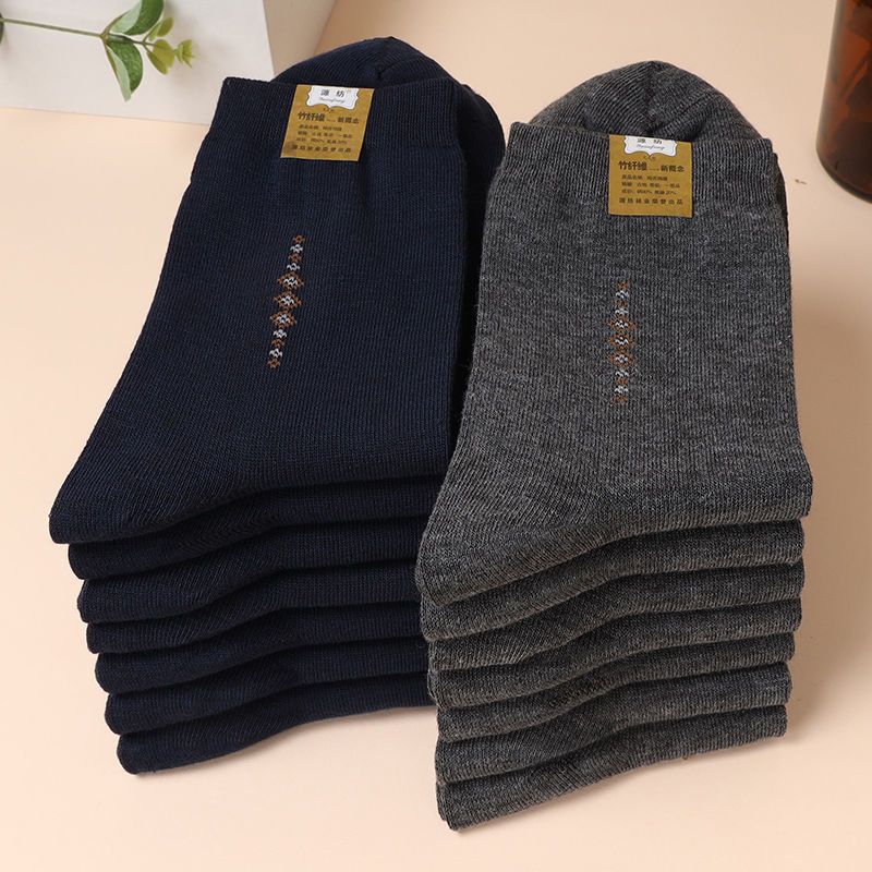 Мужские весенне-летние влагоотводящие дышащие износостойкие антибактериальные носки-гольфы