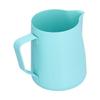 600ml Pointed Mouth Milk Frothing Pitcher Stainless Steel Thickened Milk Frother Cup for HomeBlue