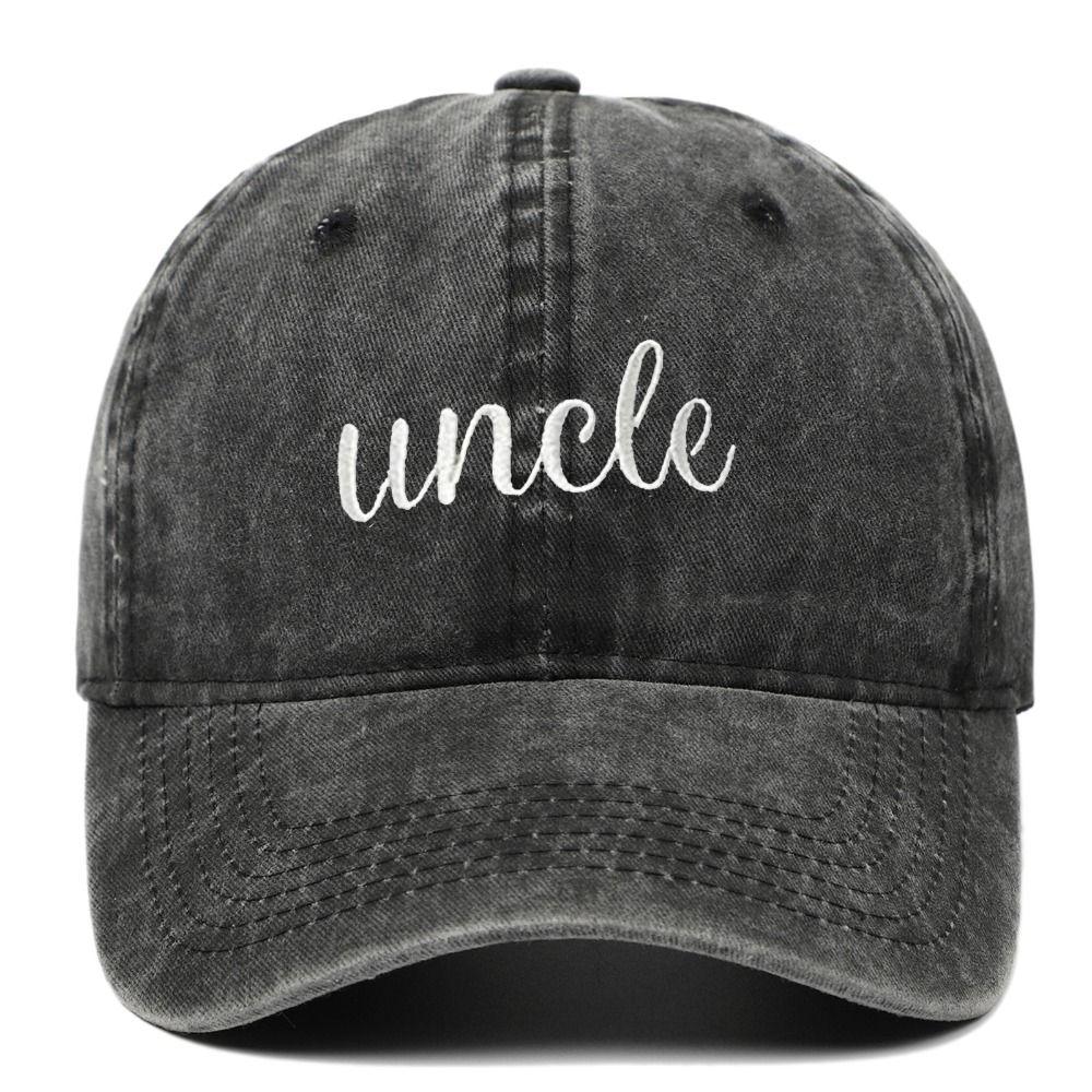 Washed Cotton Embroidery Baseball Cap Vintage Baseball Cap Fashion Couple Baseball Hats