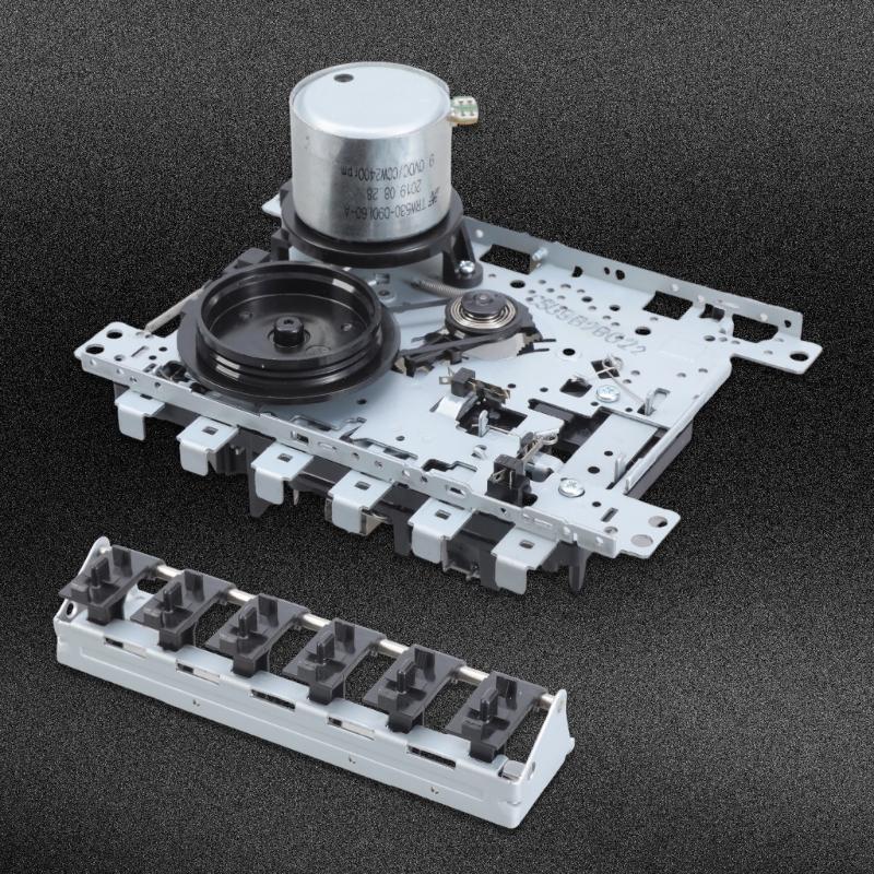 Полностью металлический стереокассетный магнитофонный механизм с 9-вольтовым мотором для самостоятельного ремонта и улучшений