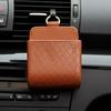 Car Air Outlet Storage Bag Portable Hanging Car Storage Box Leather Multi-function Packing Box Convenient Practical for Any