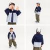 Boys' Windproof Hooded Athletic Jacket - Autumn Collection