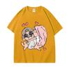 Singer Feid and Karol G Cartoon Graphic T Shirts Summer Trend Hip Hop Short Sleeve T-shirt Unisex Fashion Casual Loose T-shirts