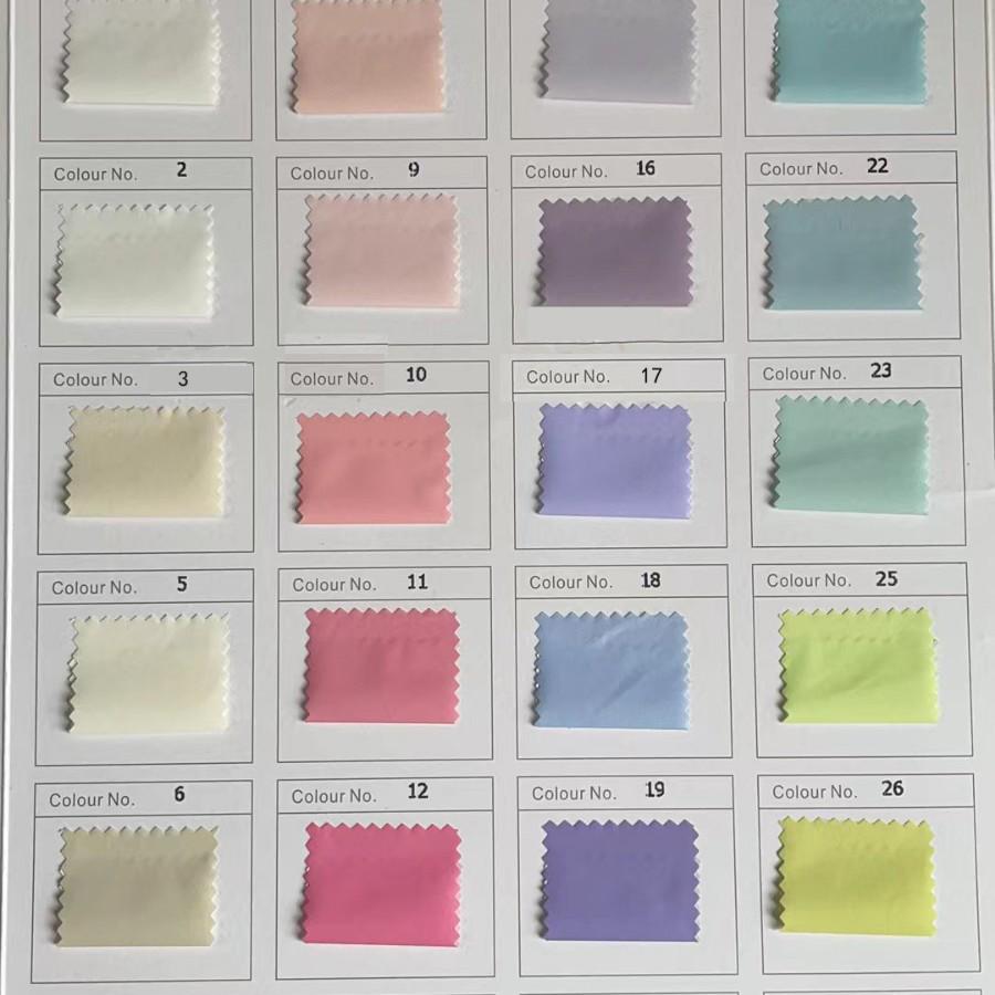 2024 Новый матовый нейлоновый спанбонд пуховик ткань, белый с 20D вспененной текстурой, каландрированная отделка