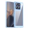 Для Motorola Edge 60 5G Чехол для телефона WANLONFENG Серия XC ТПУ Акриловая крышка с закаленным стеклом (Большое отверстие для линзы)
