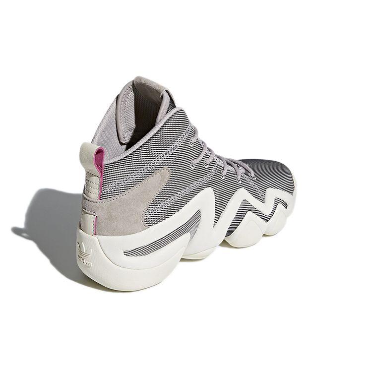 Adidas Crazy 8 Adv Удобные спортивные нескользящие кроссовки-хайтопы в стиле ретро для баскетбола, унисекс, серые CQ2846