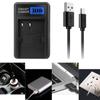 Compact ABS BP 511 Camera Battery Charger with LCD Display for Canon EOS 5D Camera Versatile Charging Option USB Charger