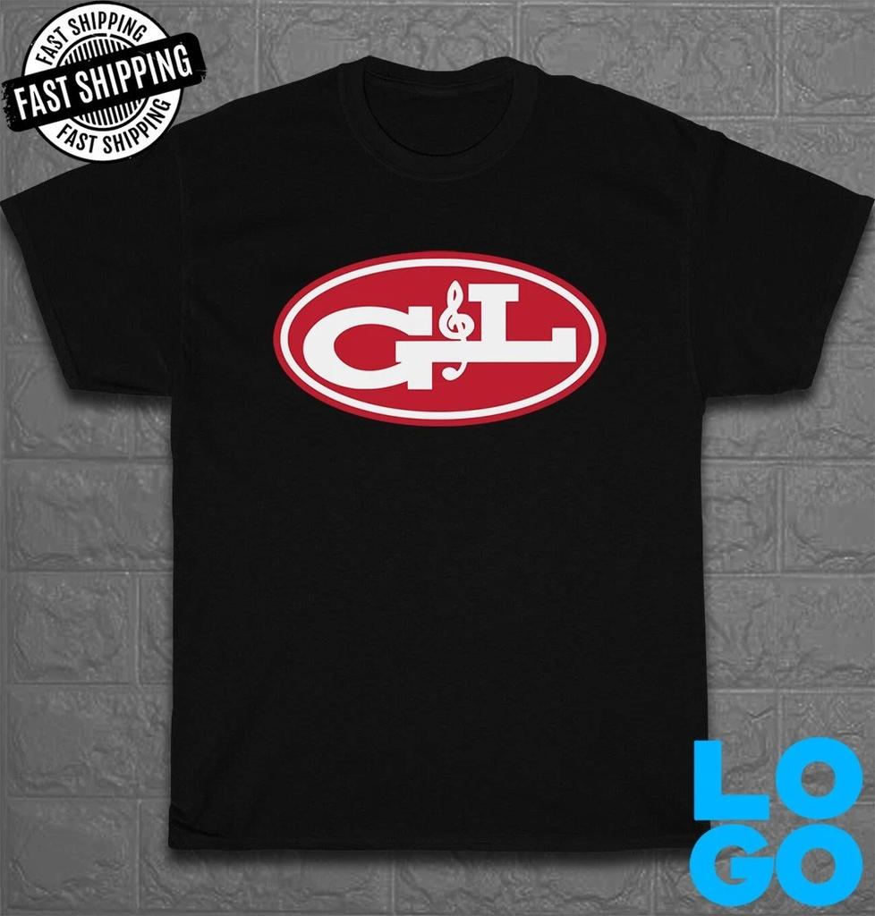 New G&L Guitars Logo Men's Funny T-Shirt Made In USA Size S to 5XL