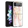 Простой Чехол-Балетный Танец Лебедя для Samsung Galaxy Z Flip 6 5 4 3 Чехол для Samsung Z Flip3 Flip4 Flip5 Flip6 Жесткая Пластиковая Крышка