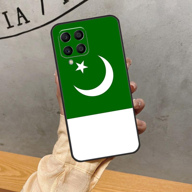 Pakistan Passport Flag Case For Samsung Galaxy M52 M32 M12 M15 M35 M55 M31 M56 M36 M16 M06 M13 M33 M53 M14 M34 M54
