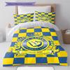 Al-Nassr Pattern Bedding,Quilt Set Quilt Cover Pillowcase Home Birthday Gift (1 * duvet cover + 2 * pillowcase, without core)