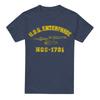 Star Trek Unisex Adult Enterprise Athletic T-Shirt