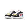 Air Jordan 1 Low TD Funky Patterns Black Light Fusion Red White Coast DH5928-006
