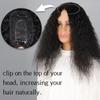 LISI HAIR Женские наращивания волос до плеч, кукурузная завивка, заколки для волос на голове, наращивание волос из синтетического волокна
