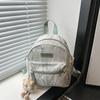 Школьная сумка новая национальный стиль бабочка маленький свежий принт рюкзак модный высокий коэффициент полезности тренд commuting иностранный стиль маленький рюкзак