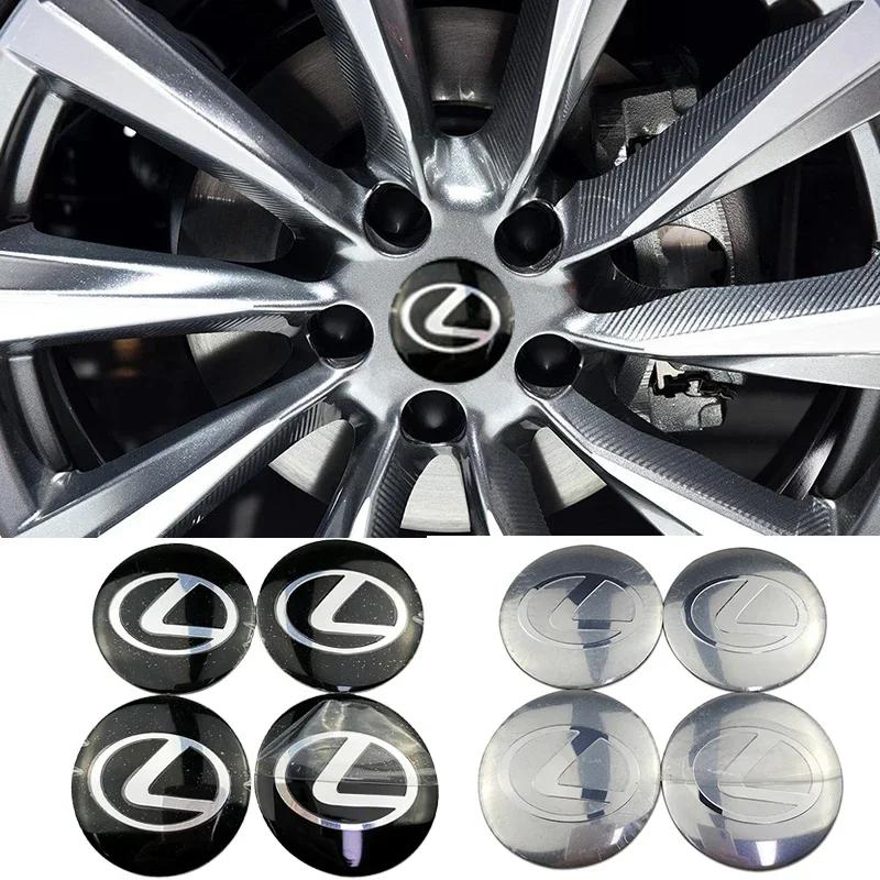 Emblems For Lexus NX200T 250 300 350 RX350 RX400 GX300 IS300 IS400 Acc sori 65MM Alloy Car Wheel Hubcap Sticker Center ADR1