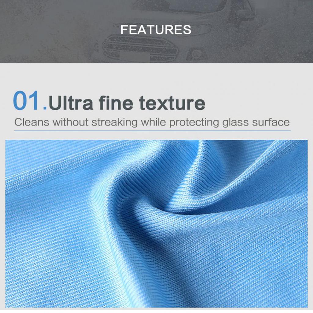 Полотенце для чистки стекол автомобиля из микрофибры, ткань для мытья окон, лобового стекла
