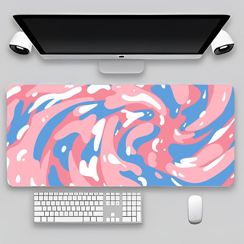Terrain Map Contours Keyboard Gamer Carpet Rubber Mat Full Gamer Pc Keyboard Mouse Gamer Table Gaming Pc 90x40cm
