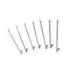 35Pcs Metal Metal Latch Crochet Hooks Longest ;11.81inch Weave Knitting Tools Wigs